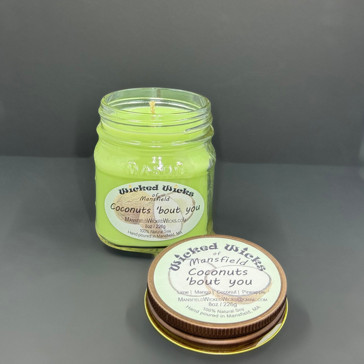 Coconuts 'bout you 8oz Candle