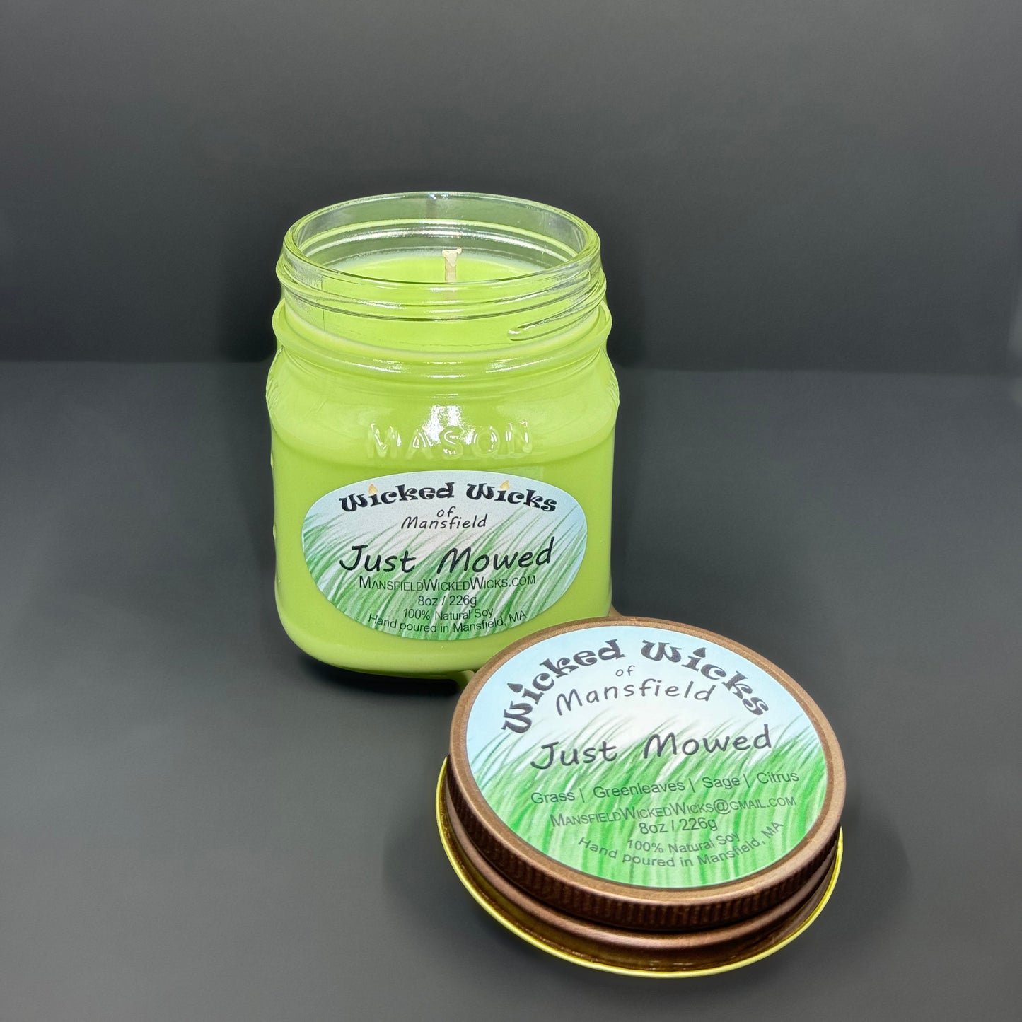 Just Mowed 8oz Candle