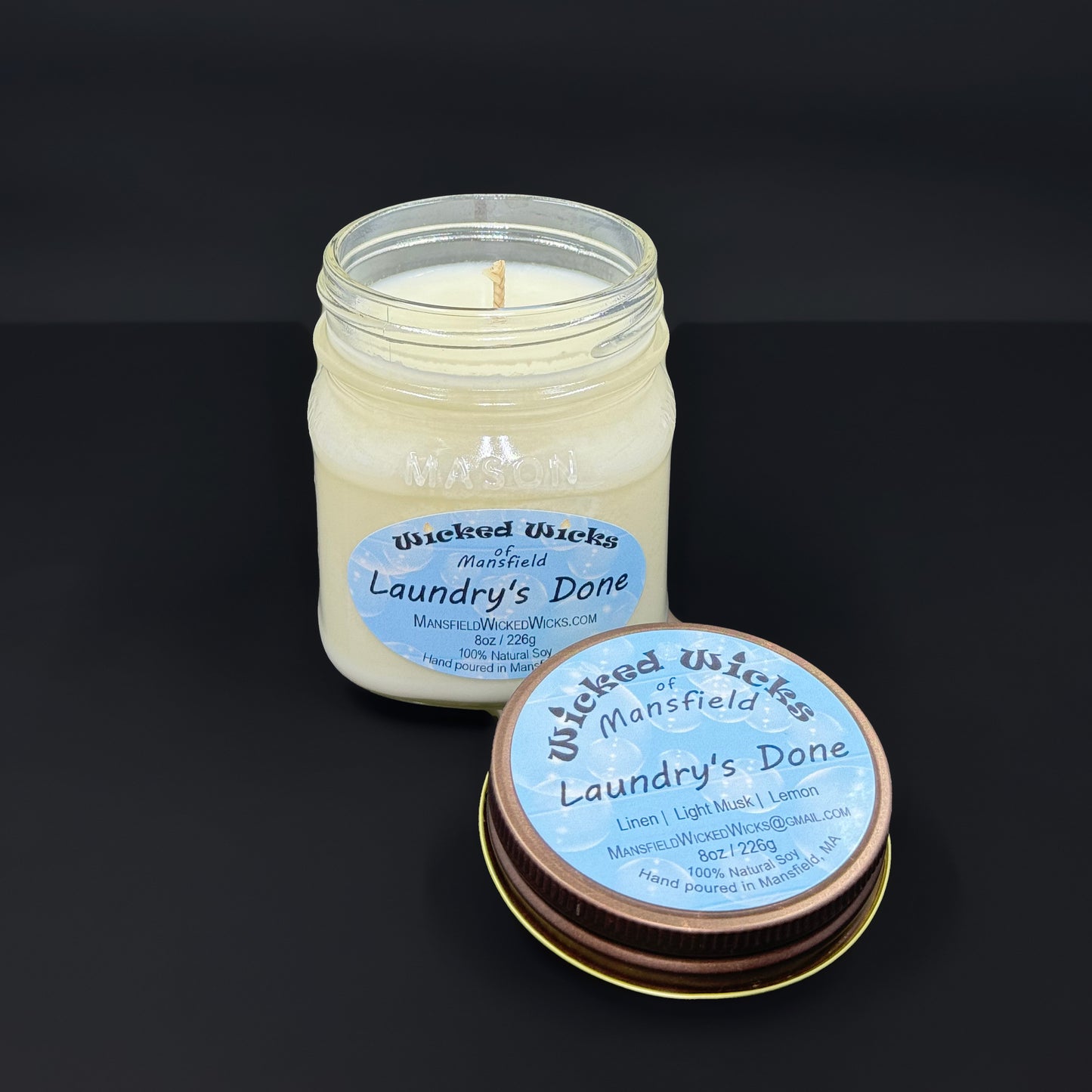 Laundry's Done 8oz Candle