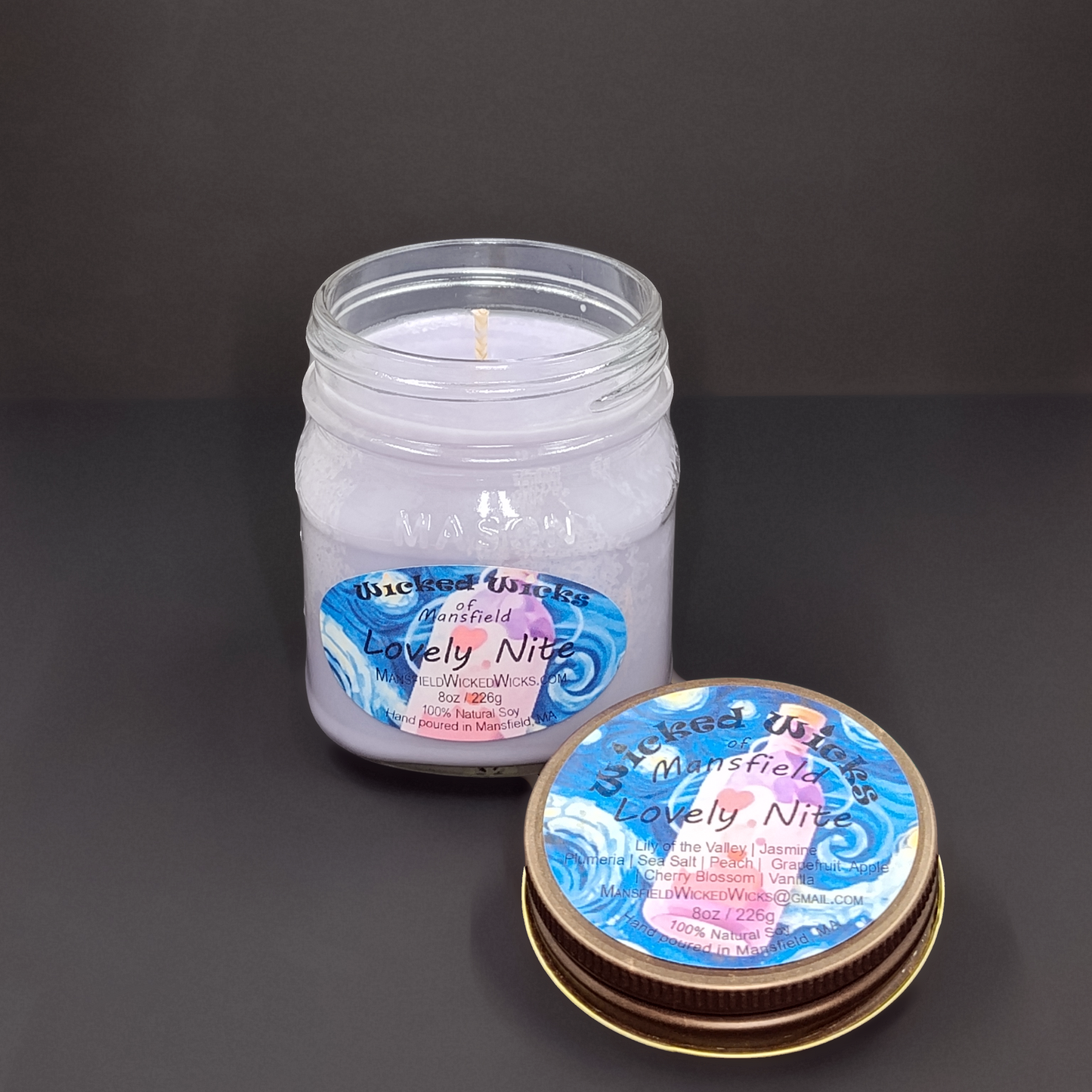 Lovely Nite 8oz Candle