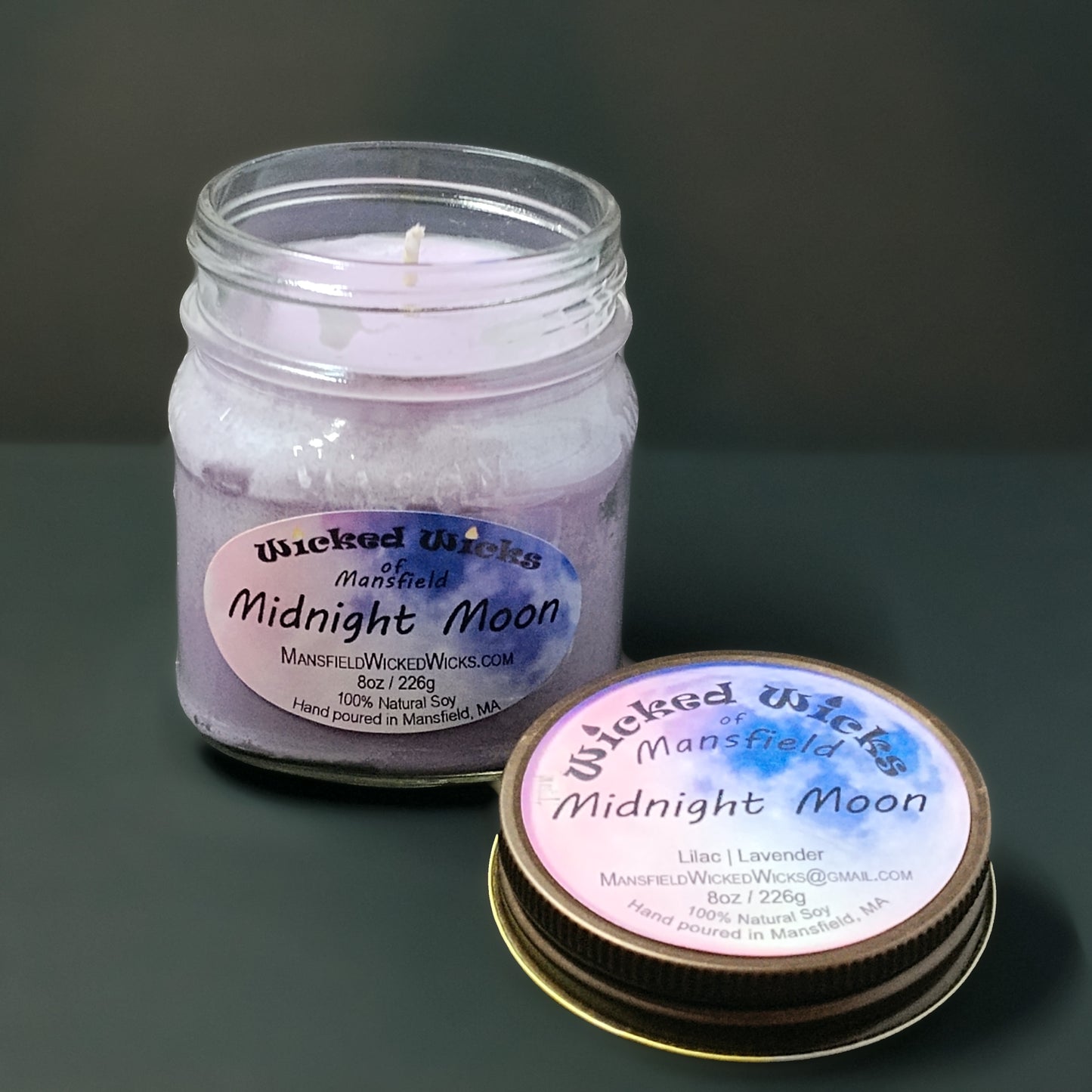 Midnight Moon 8oz Candle