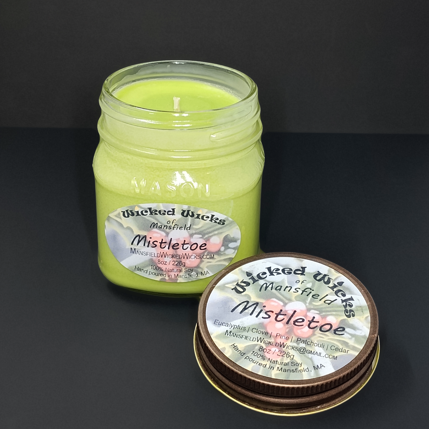 Mistletoe 8oz Candle