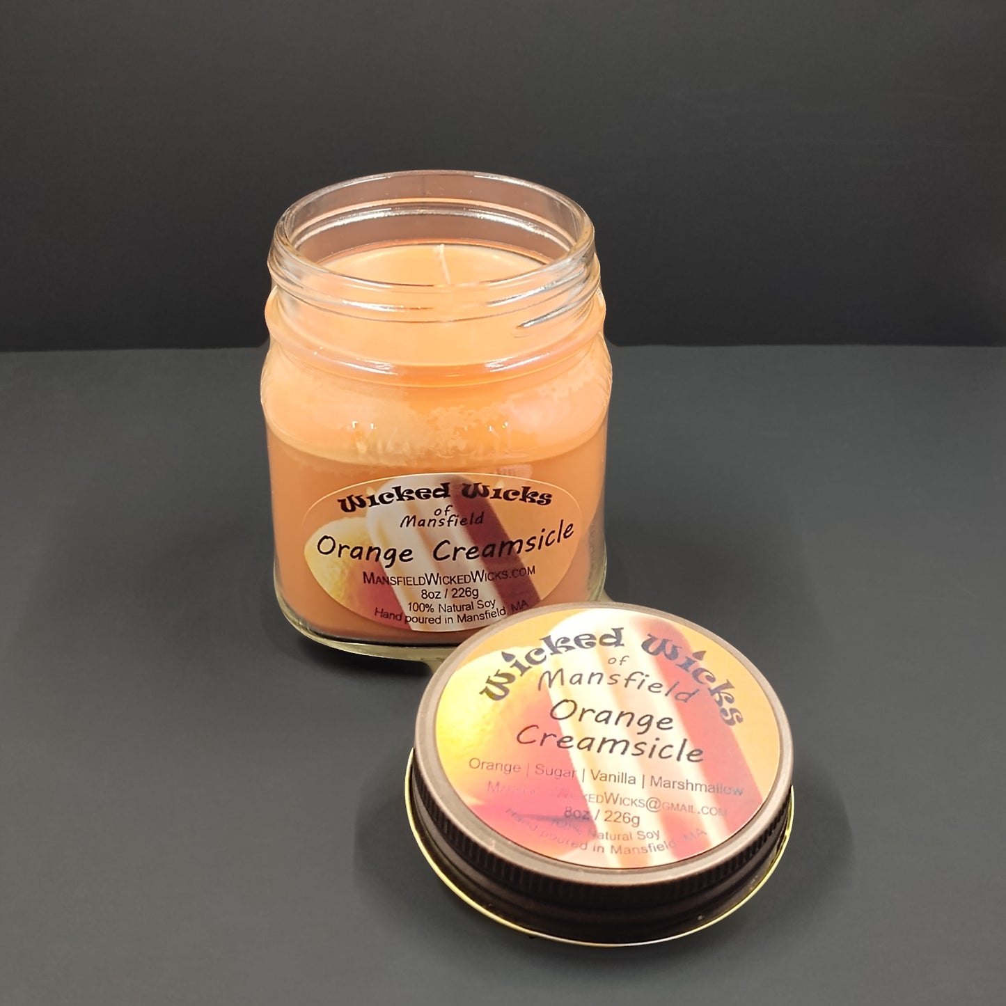 Orange Creamsicle 8oz Candle