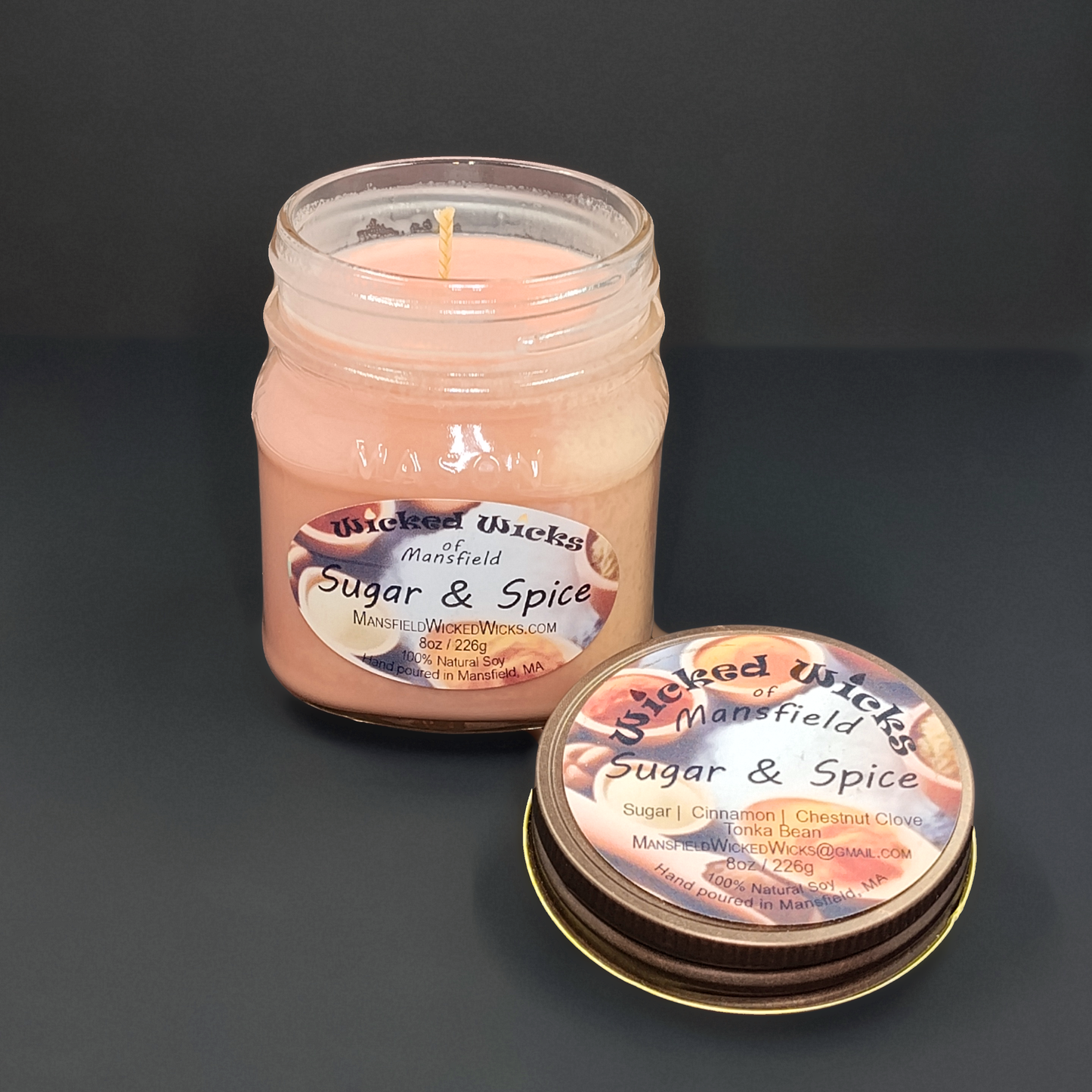 Sugar and Spice 8oz Candle