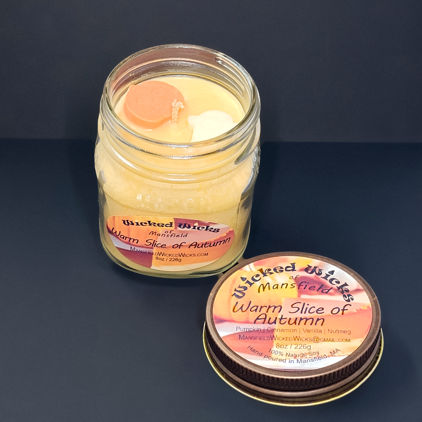 Warm Slice of Autumn 8oz Candle