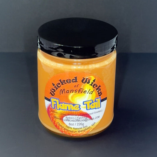 Flame Tail 8oz Scented Candle
