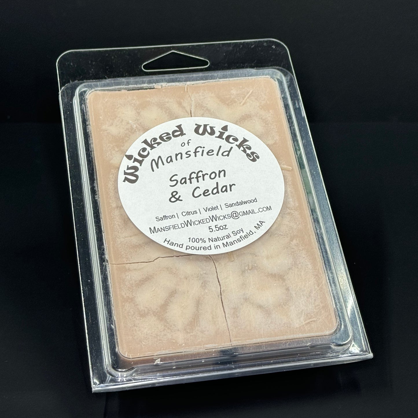 Saffron & Cedar Wax Melts (large)